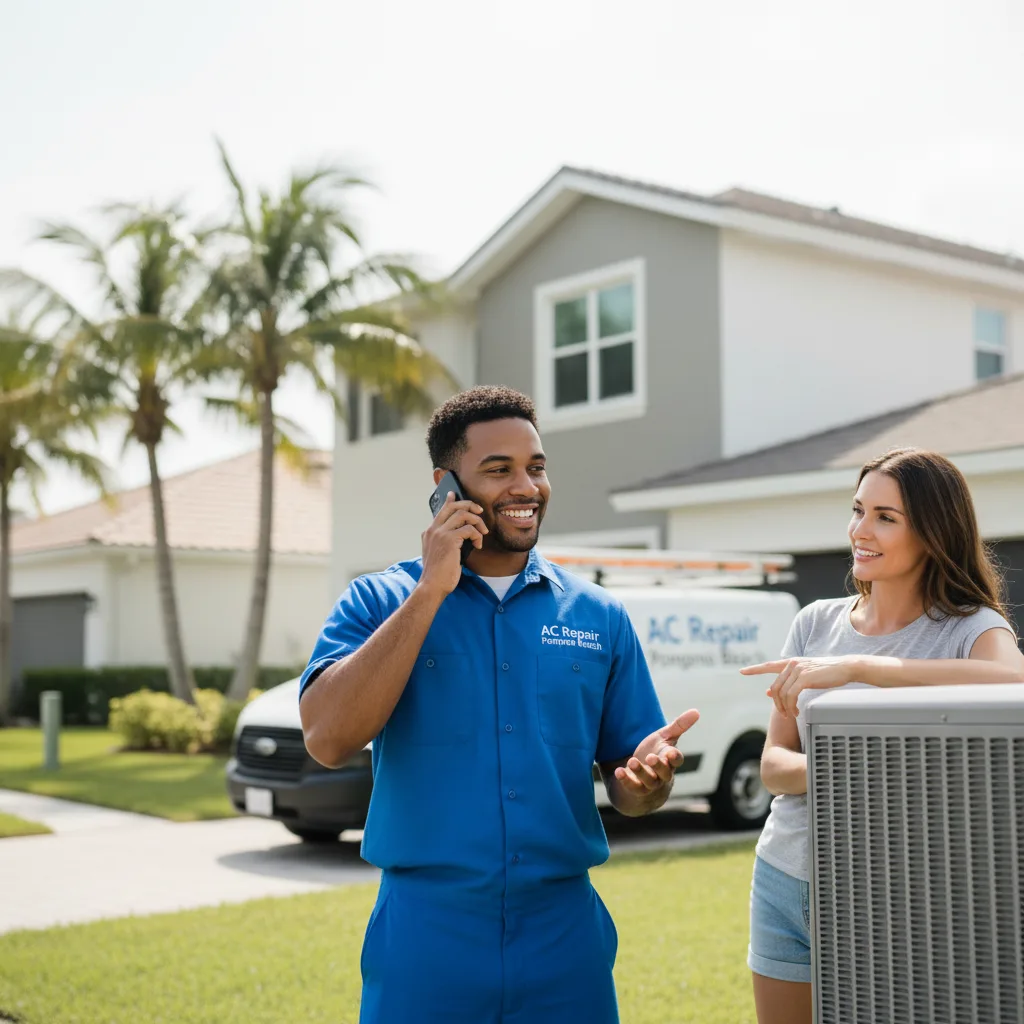 AC Repair Pompano Beach customer support in Lenore